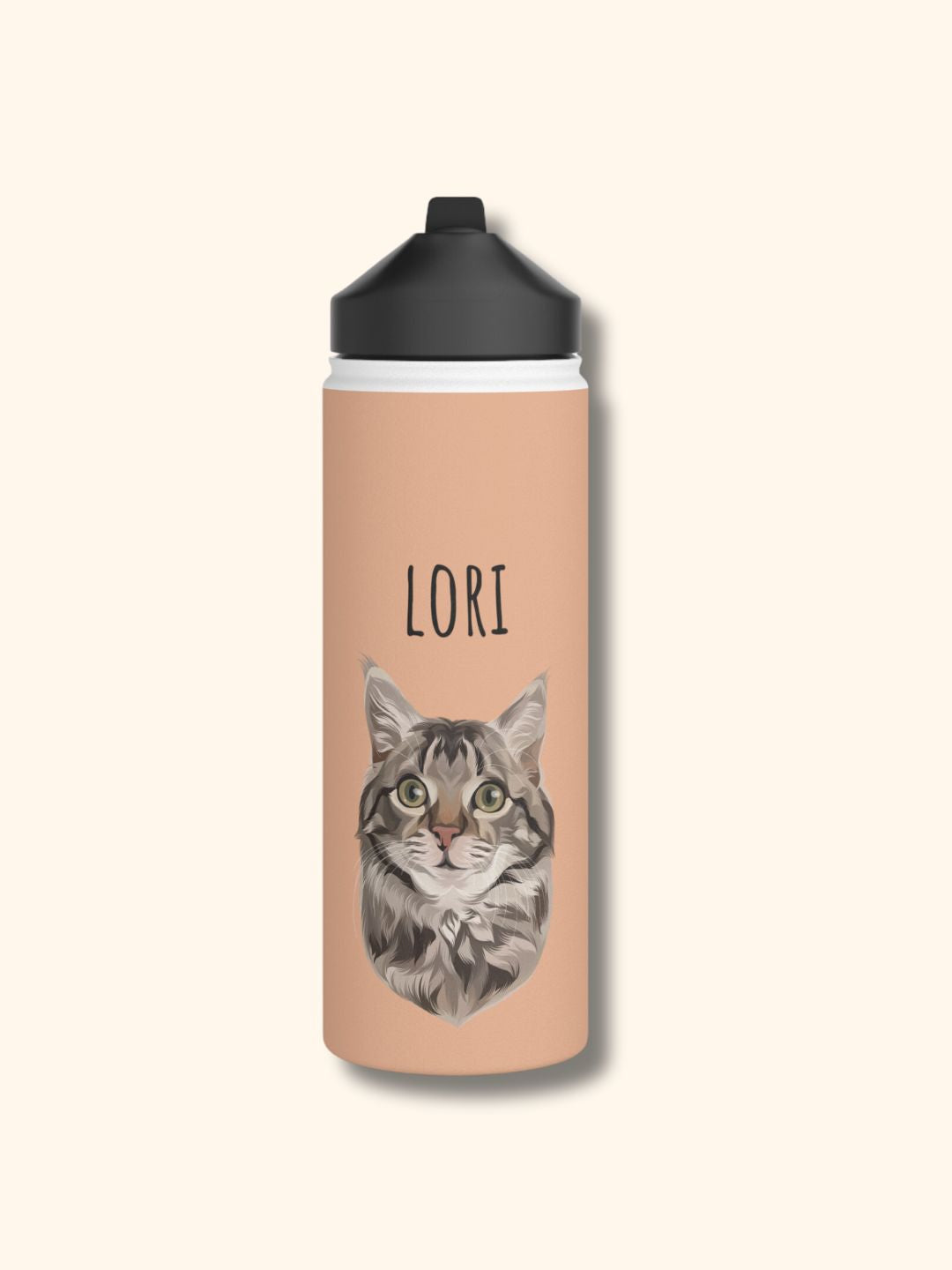 Minimalist Design - Personalised Water Bottle