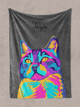 Load image into Gallery viewer, Vivid Minimalist - Custom Pet Blanket