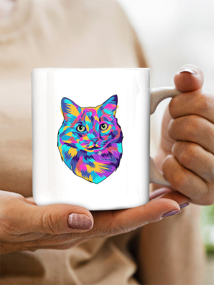 Vivid Minimalist - Custom Pet Mug