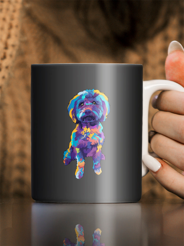 Vivid Minimalist - Custom Pet Mug