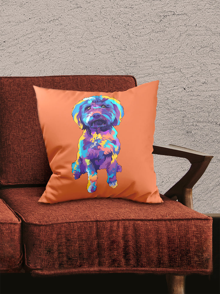 Vivid Minimalist - Custom Pet Pillow