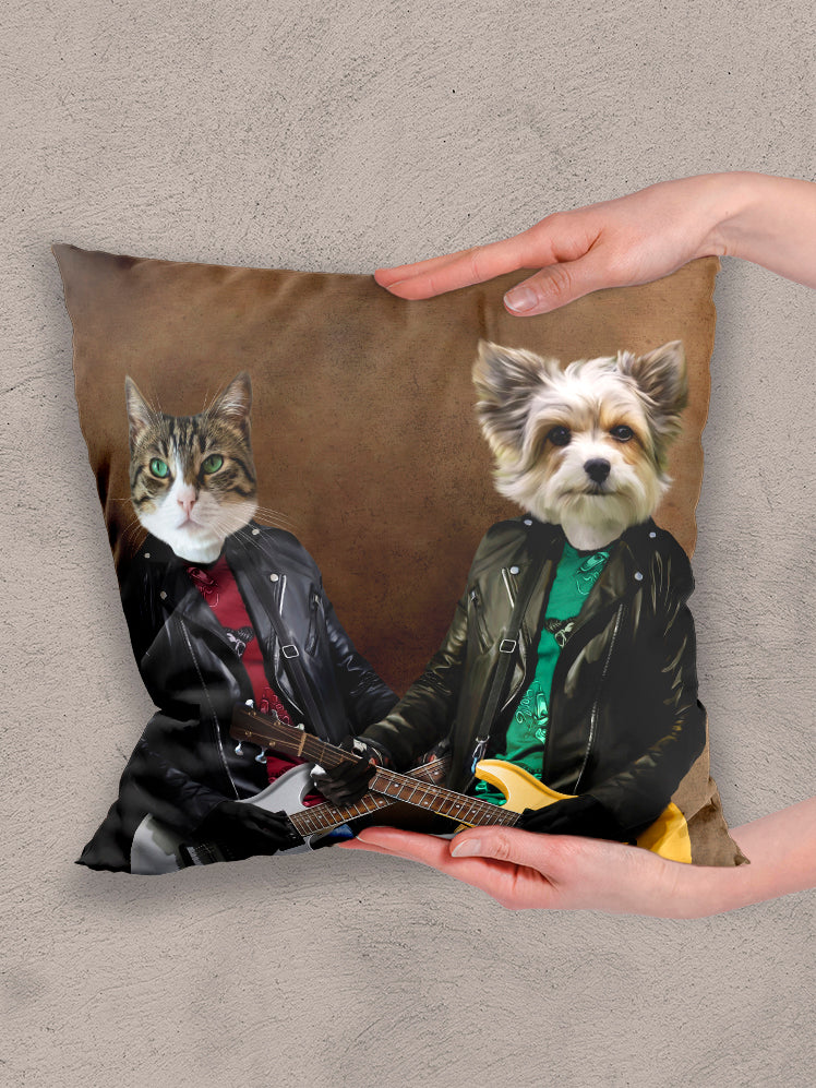 The Guitarist - Custom Sibling Pet Pillow
