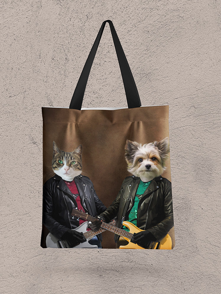 The Guitarist - Custom Sibling Pet Tote Bag