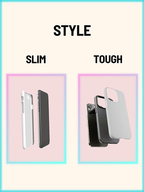 Vivid Minimalist - Custom Pet Phone Case