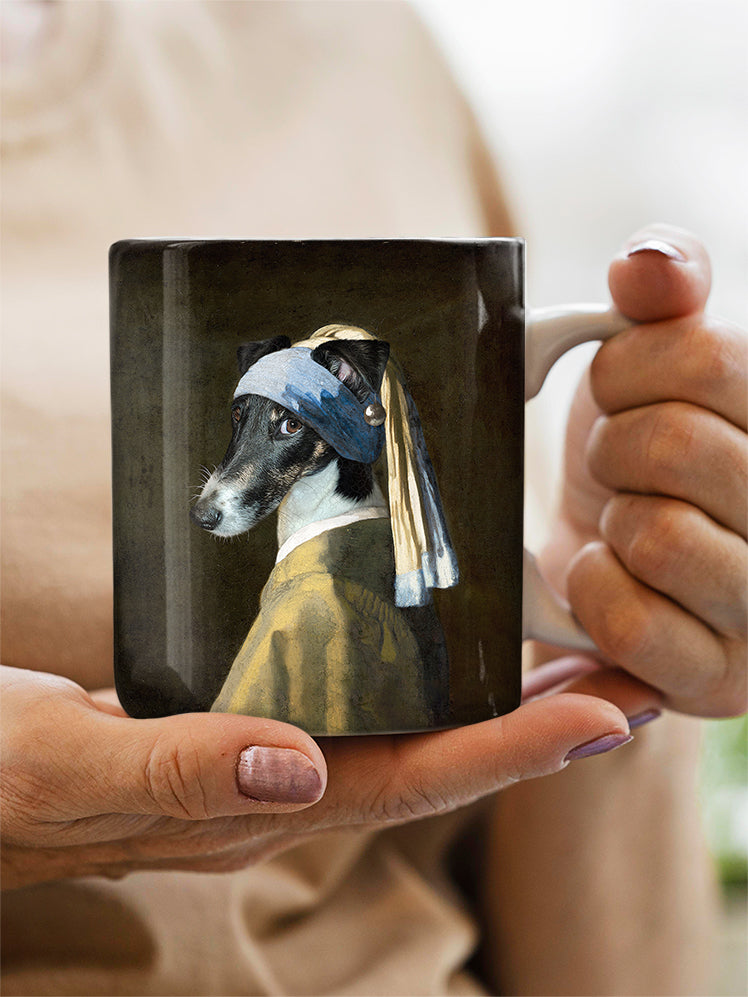 The Girl with Earrings - Custom Pet Mug