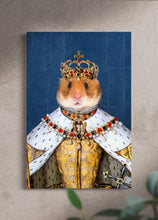 Load image into Gallery viewer, The Crowned Queen - Custom Pet Portrait
