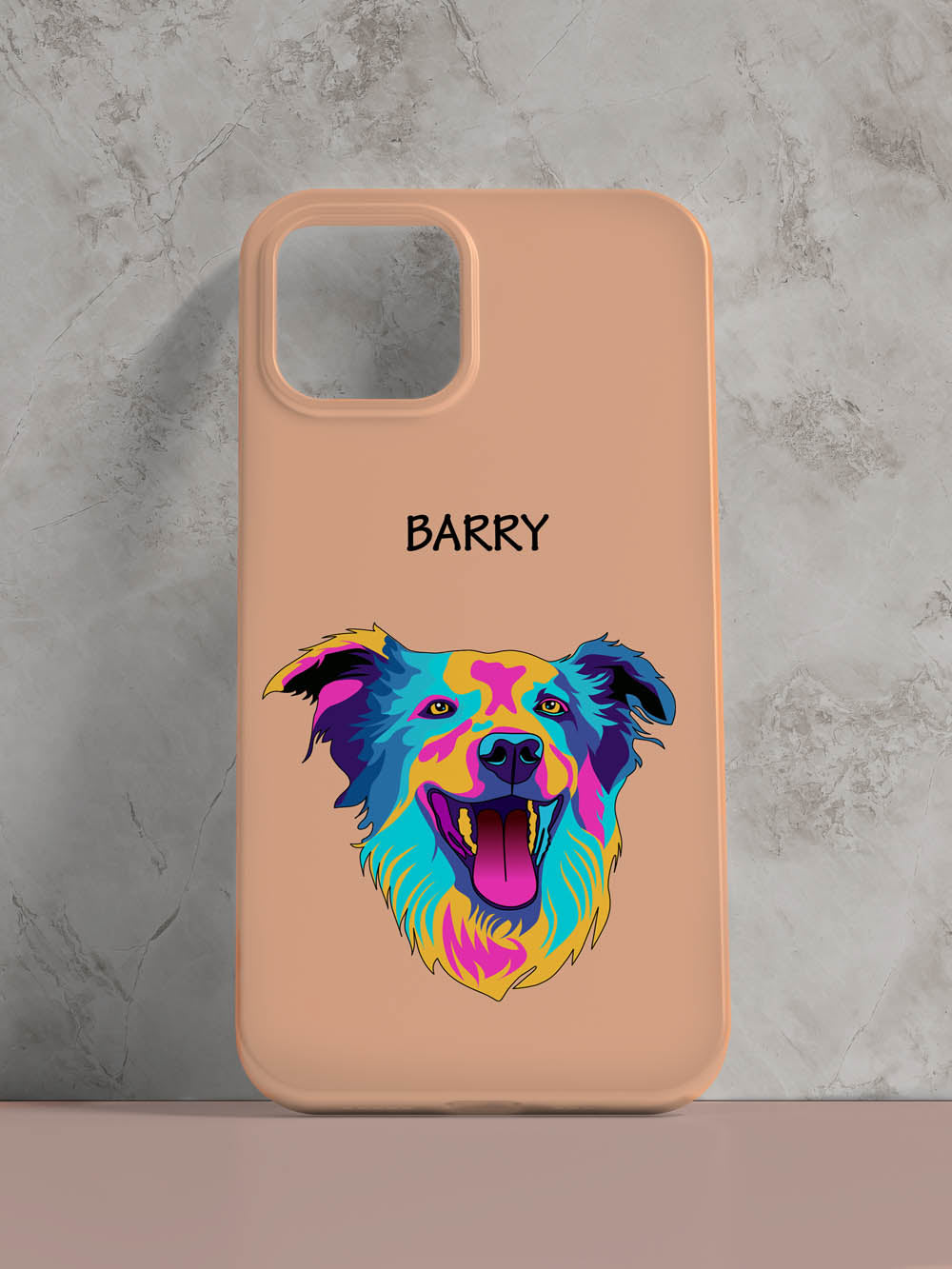 Vivid Minimalist - Custom Pet Phone Case