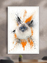 Load image into Gallery viewer, Splash Oil Painting - Custom Pet Poster - NextGenPaws Pet Portraits