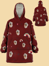 Load image into Gallery viewer, Pawdie Hoodie - Custom Pet Hoodie Blanket - NextGenPaws Pet Portraits