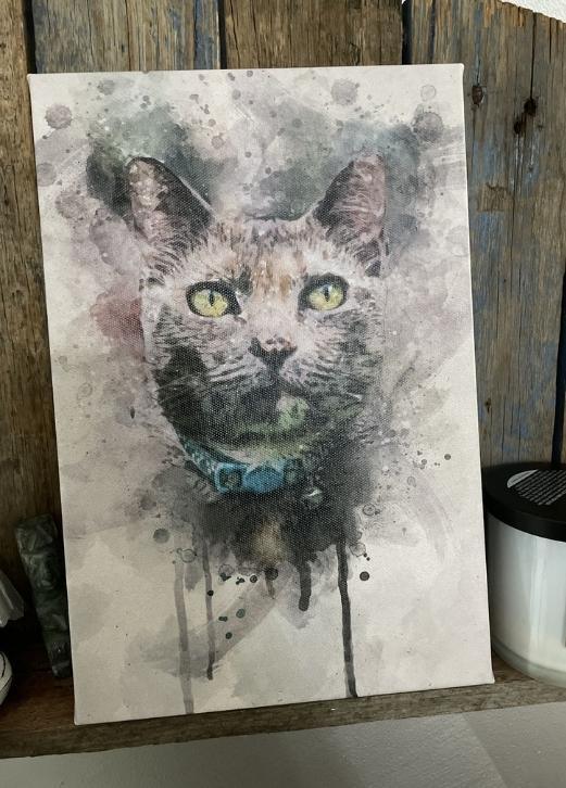 WaterColour - Custom Pet Portrait - NextGenPaws Pet Portraits