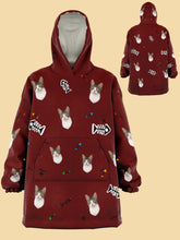 Load image into Gallery viewer, Pawdie Hoodie - Custom Pet Hoodie Blanket - NextGenPaws Pet Portraits