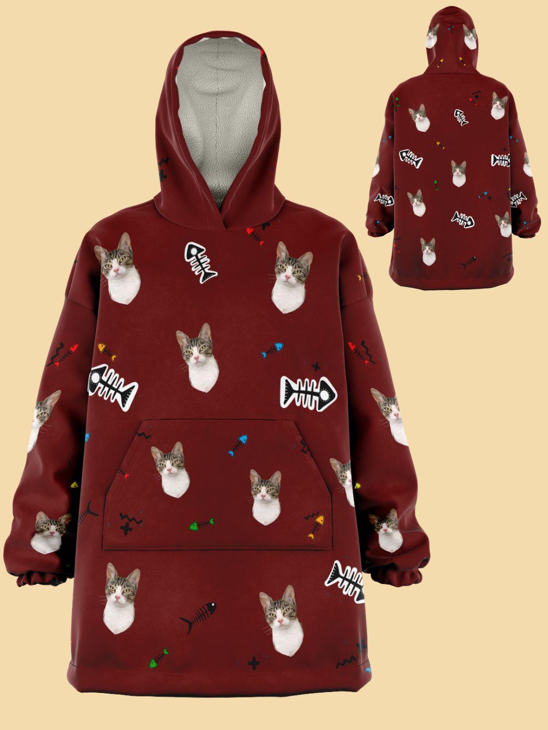 Pawdie Hoodie - Custom Pet Hoodie Blanket - NextGenPaws Pet Portraits