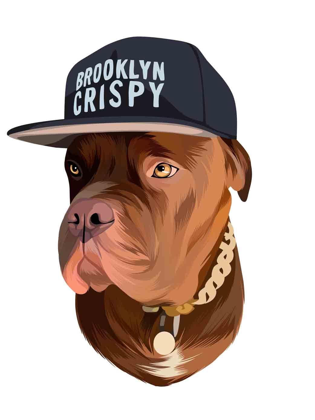 Minimalist Design - Custom Pet Portrait - NextGenPaws Pet Portraits
