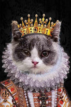 Load image into Gallery viewer, The Young King - Custom Pet Portrait - NextGenPaws Pet Portraits