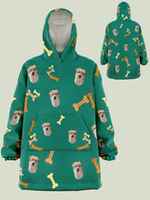 Load image into Gallery viewer, Pawdie Hoodie - Custom Pet Hoodie Blanket - NextGenPaws Pet Portraits