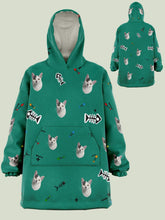 Load image into Gallery viewer, Pawdie Hoodie - Custom Pet Hoodie Blanket - NextGenPaws Pet Portraits