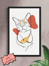 Load image into Gallery viewer, Line Art - Custom Pet Frames
