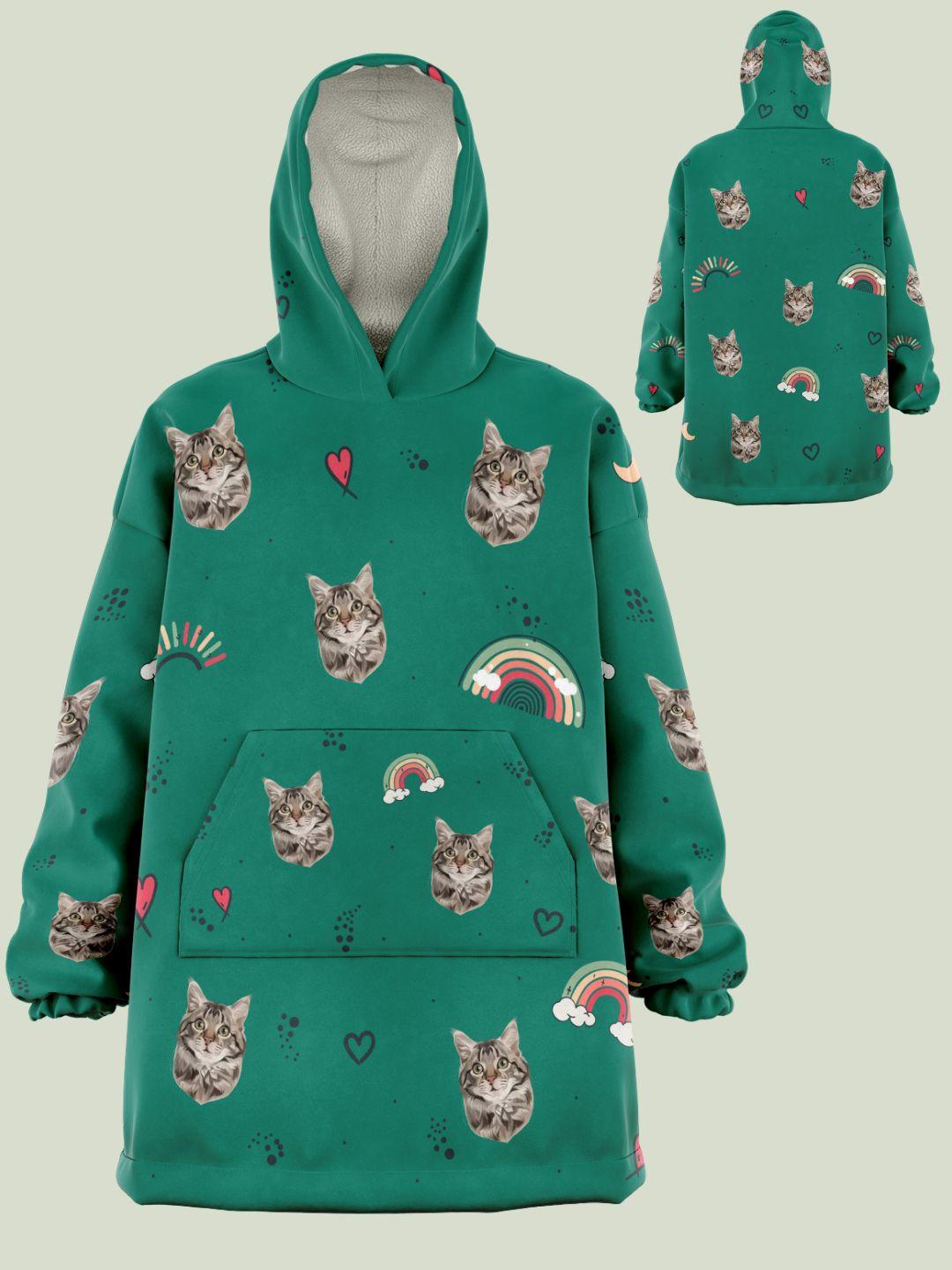 Pawdie Hoodie - Custom Pet Hoodie Blanket - NextGenPaws Pet Portraits