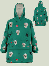 Load image into Gallery viewer, Pawdie Hoodie - Custom Pet Hoodie Blanket - NextGenPaws Pet Portraits