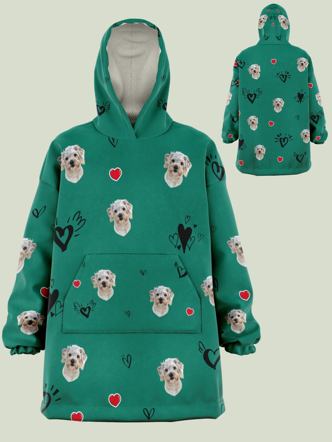 Pawdie Hoodie - Custom Pet Hoodie Blanket - NextGenPaws Pet Portraits