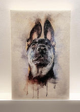 Load image into Gallery viewer, WaterColour - Custom Pet Portrait - NextGenPaws Pet Portraits