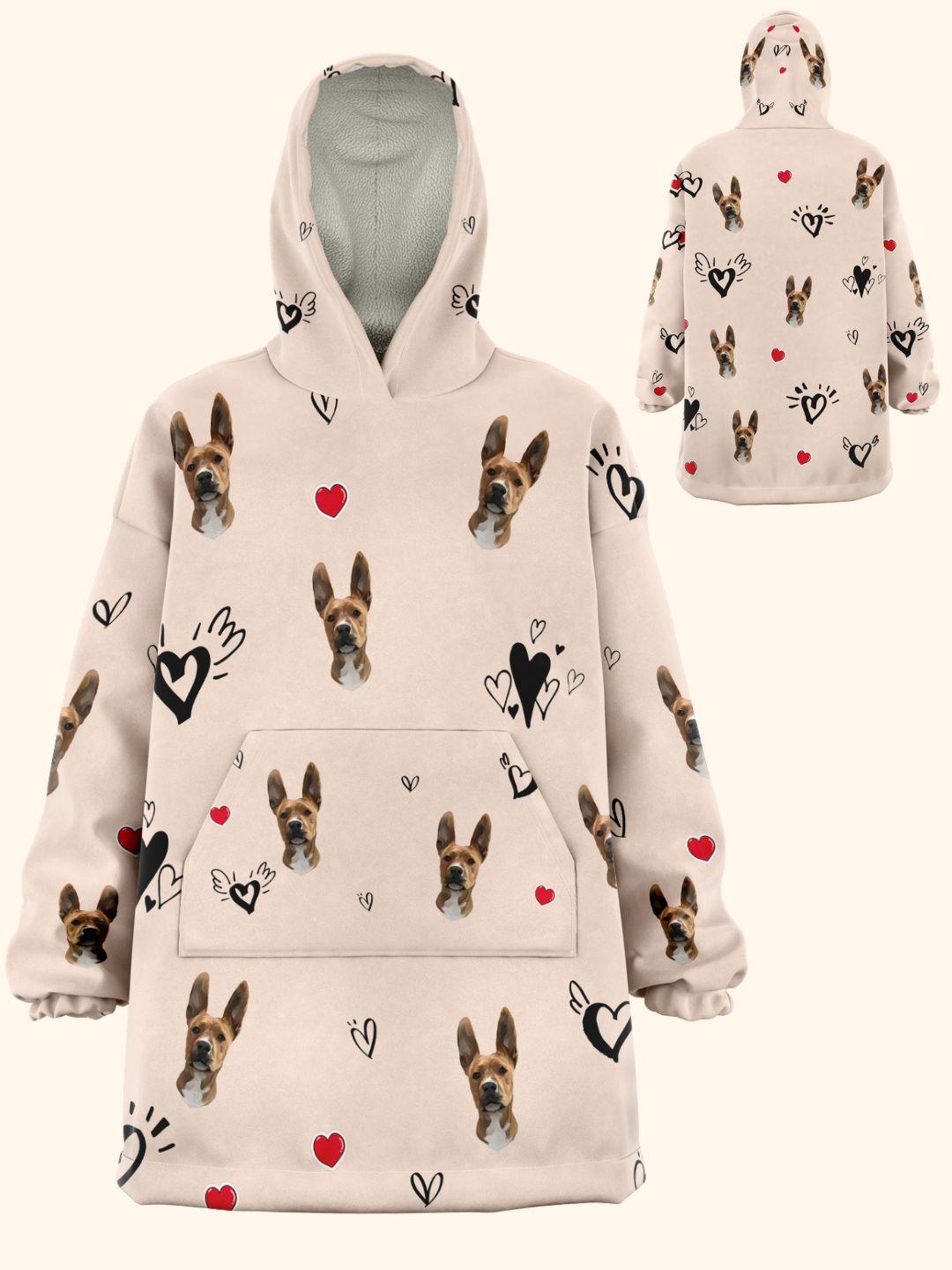 Pawdie Hoodie - Custom Pet Hoodie Blanket - NextGenPaws Pet Portraits