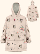 Load image into Gallery viewer, Pawdie Hoodie - Custom Pet Hoodie Blanket - NextGenPaws Pet Portraits