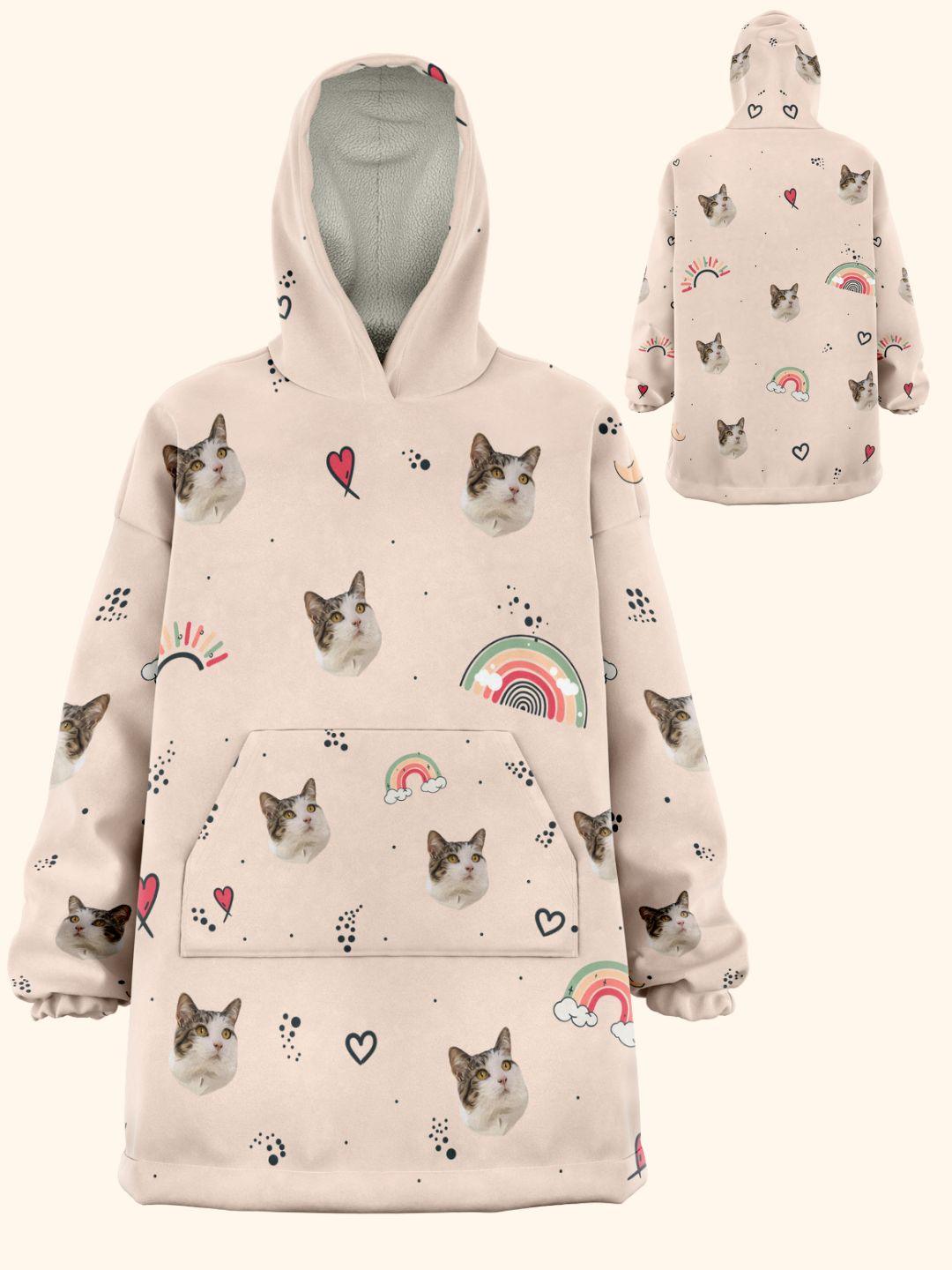 Pawdie Hoodie - Custom Pet Hoodie Blanket - NextGenPaws Pet Portraits