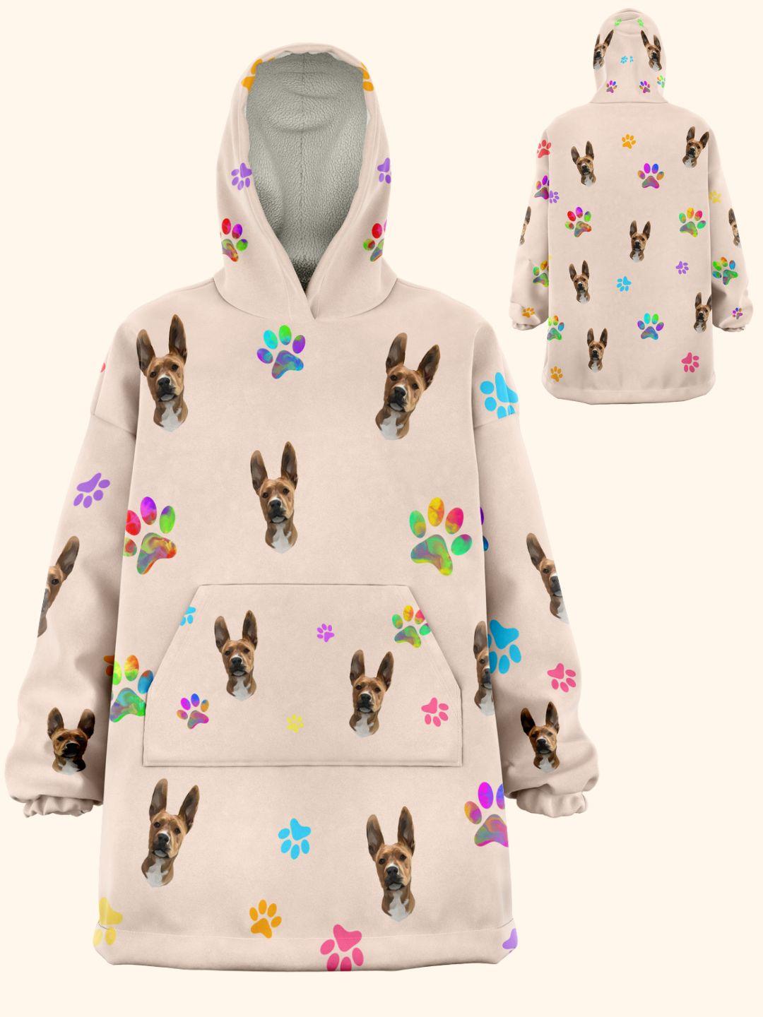 Pawdie Hoodie - Custom Pet Hoodie Blanket - NextGenPaws Pet Portraits