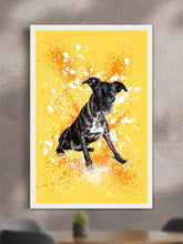 Load image into Gallery viewer, Splash Oil Painting - Custom Pet Poster - NextGenPaws Pet Portraits