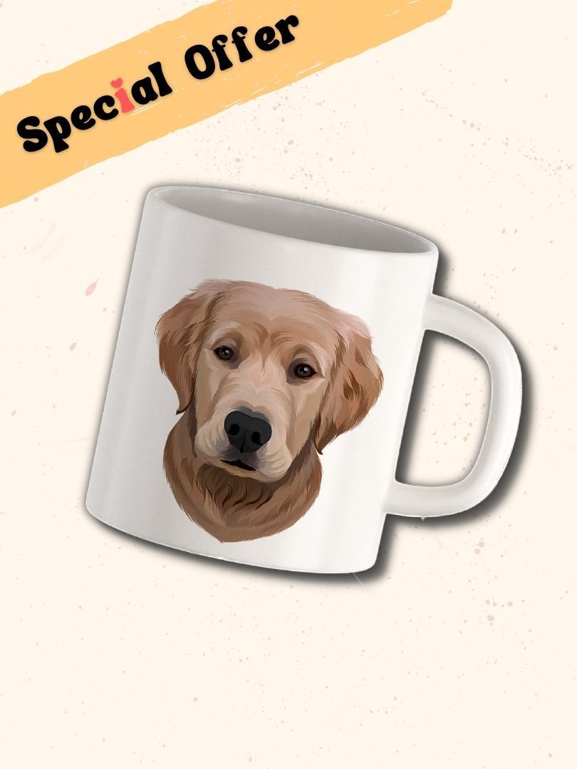 Custom Pet Mug - Free Delivery - NextGenPaws Pet Portraits