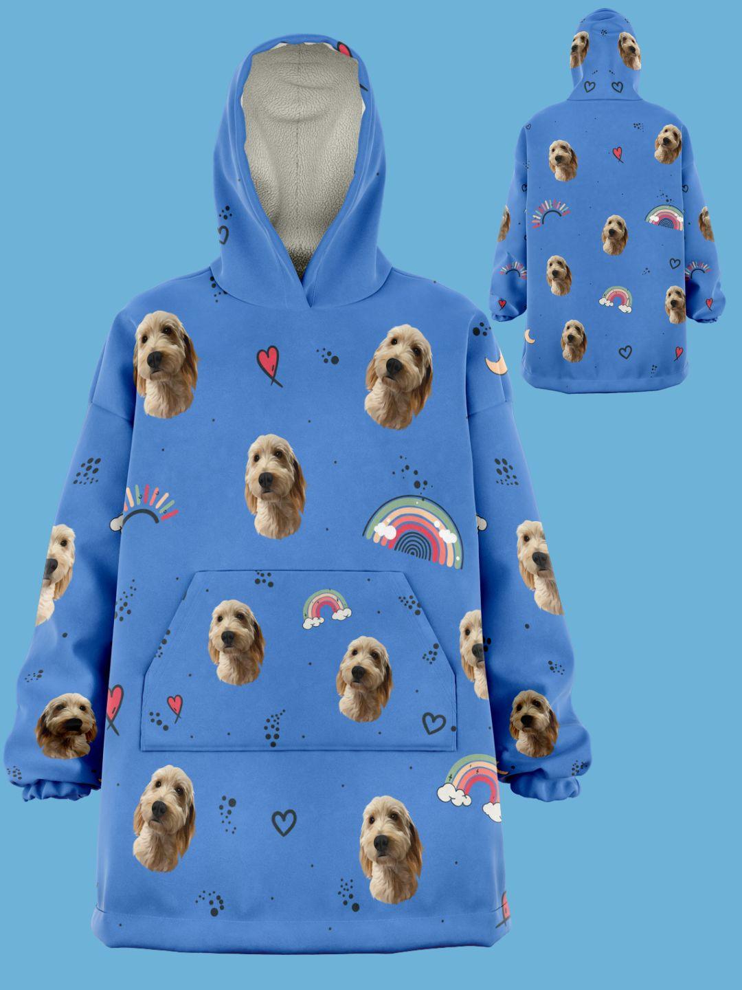 Pawdie Hoodie - Custom Pet Hoodie Blanket - NextGenPaws Pet Portraits