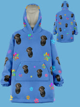 Load image into Gallery viewer, Pawdie Hoodie - Custom Pet Hoodie Blanket - NextGenPaws Pet Portraits