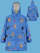 Load image into Gallery viewer, Pawdie Hoodie - Custom Pet Hoodie Blanket - NextGenPaws Pet Portraits