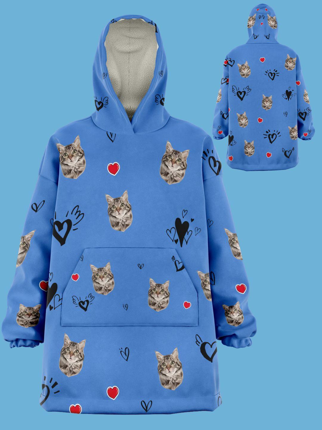 Pawdie Hoodie - Custom Pet Hoodie Blanket - NextGenPaws Pet Portraits