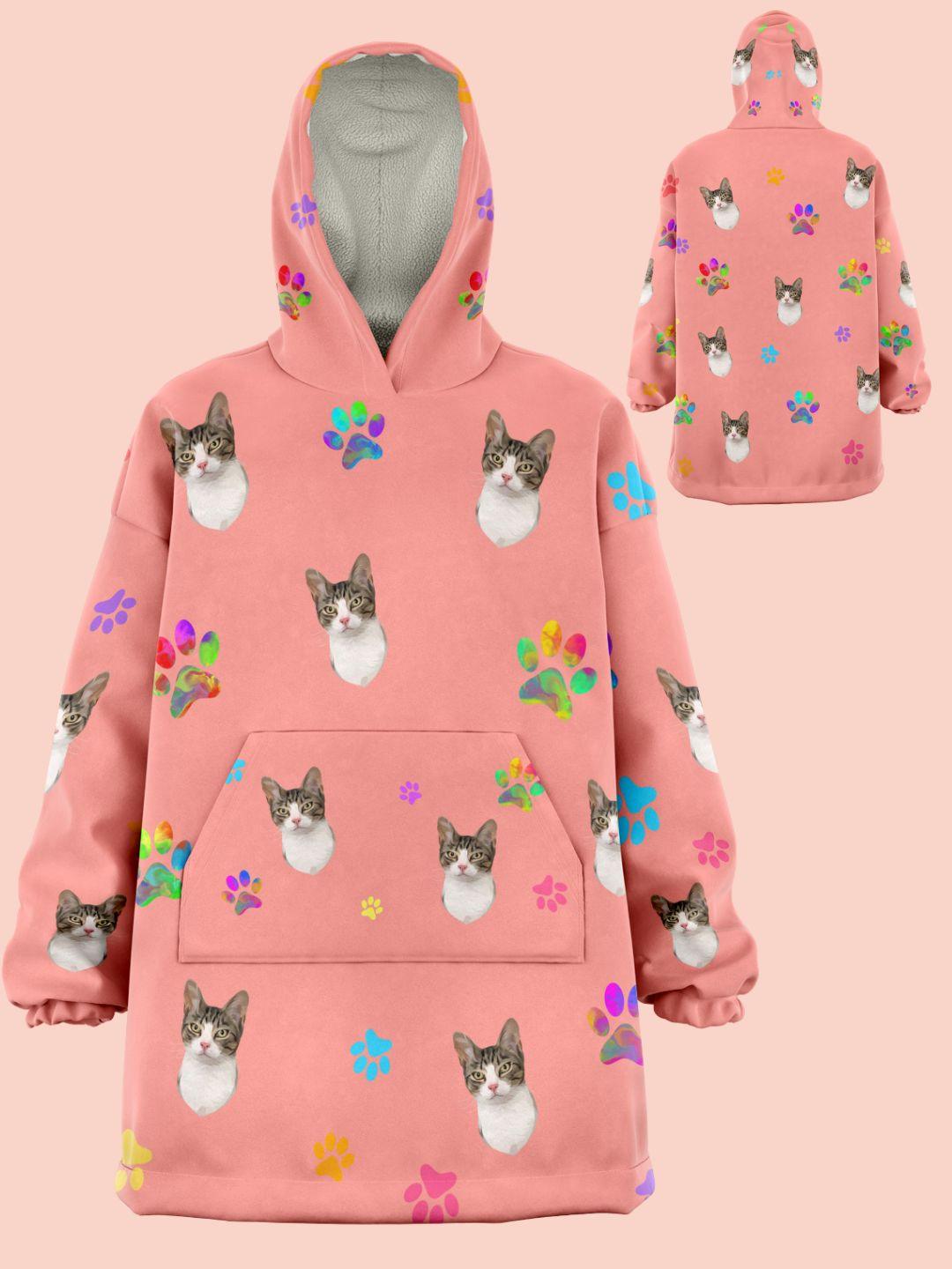Pawdie Hoodie - Custom Pet Hoodie Blanket - NextGenPaws Pet Portraits