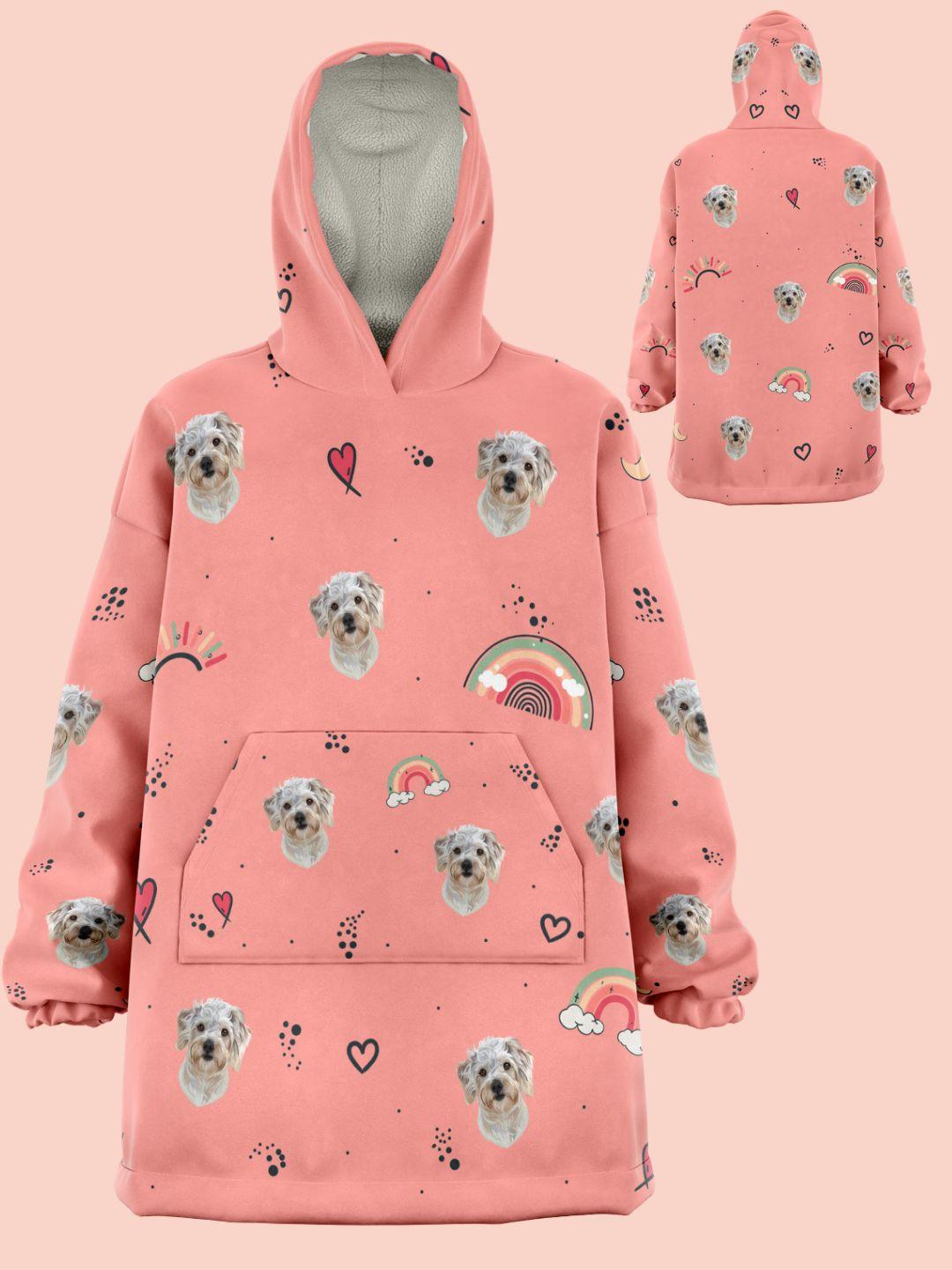 Pawdie Hoodie - Custom Pet Hoodie Blanket - NextGenPaws Pet Portraits