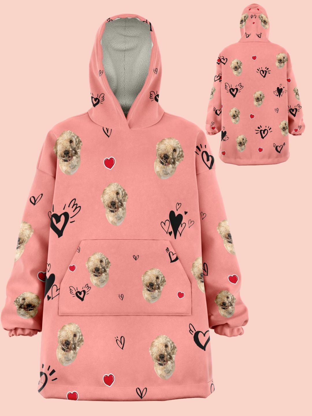 Pawdie Hoodie - Custom Pet Hoodie Blanket - NextGenPaws Pet Portraits