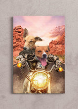 Load image into Gallery viewer, Harley Pawson - Custom Sibling Pet Portrait - NextGenPaws Pet Portraits