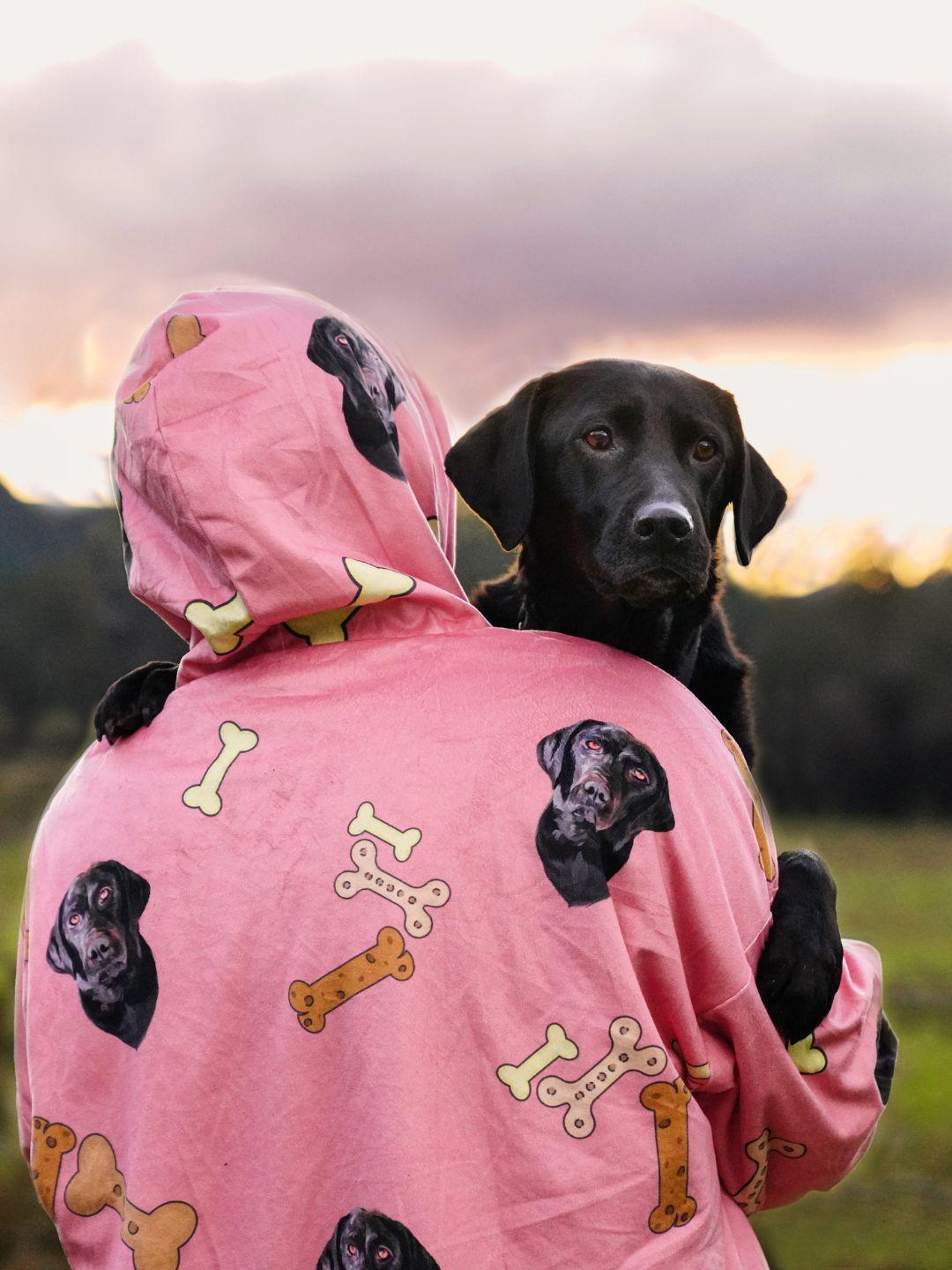 Pawdie Hoodie - Custom Pet Hoodie Blanket - NextGenPaws Pet Portraits