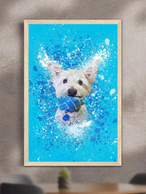 Load image into Gallery viewer, Splash Oil Painting - Custom Pet Poster - NextGenPaws Pet Portraits