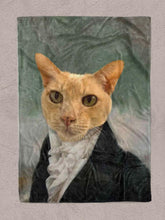 Load image into Gallery viewer, The Aristocrat - Custom Pet Blanket - NextGenPaws Pet Portraits