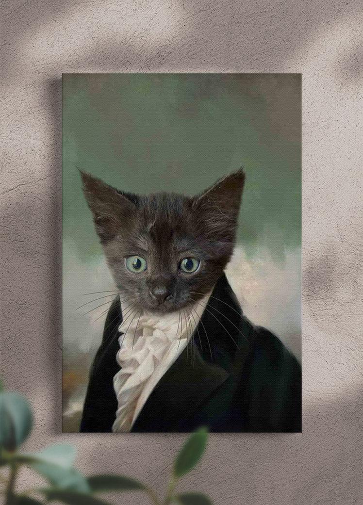 The Aristocrat - Custom Pet Portraits - NextGenPaws Pet Portraits