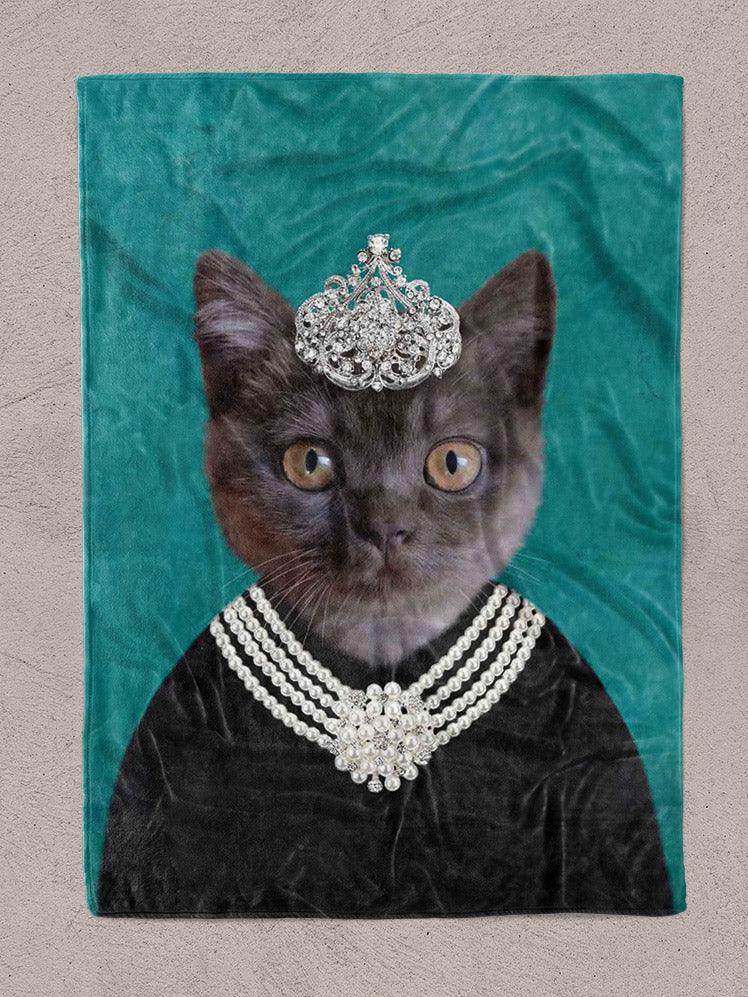 Audrey - Custom Pet Blanket - NextGenPaws Pet Portraits