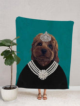 Load image into Gallery viewer, Audrey - Custom Pet Blanket - NextGenPaws Pet Portraits