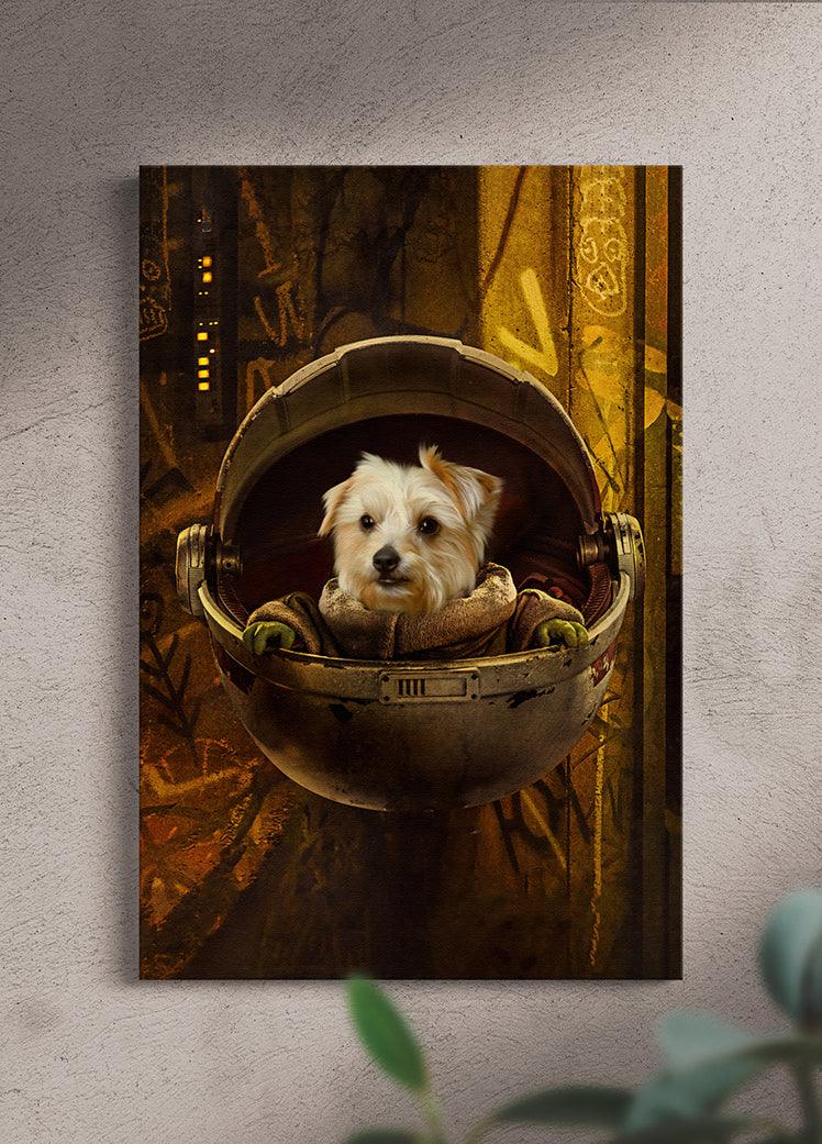 Baby Yoda - Custom Pet Portrait - NextGenPaws Pet Portraits