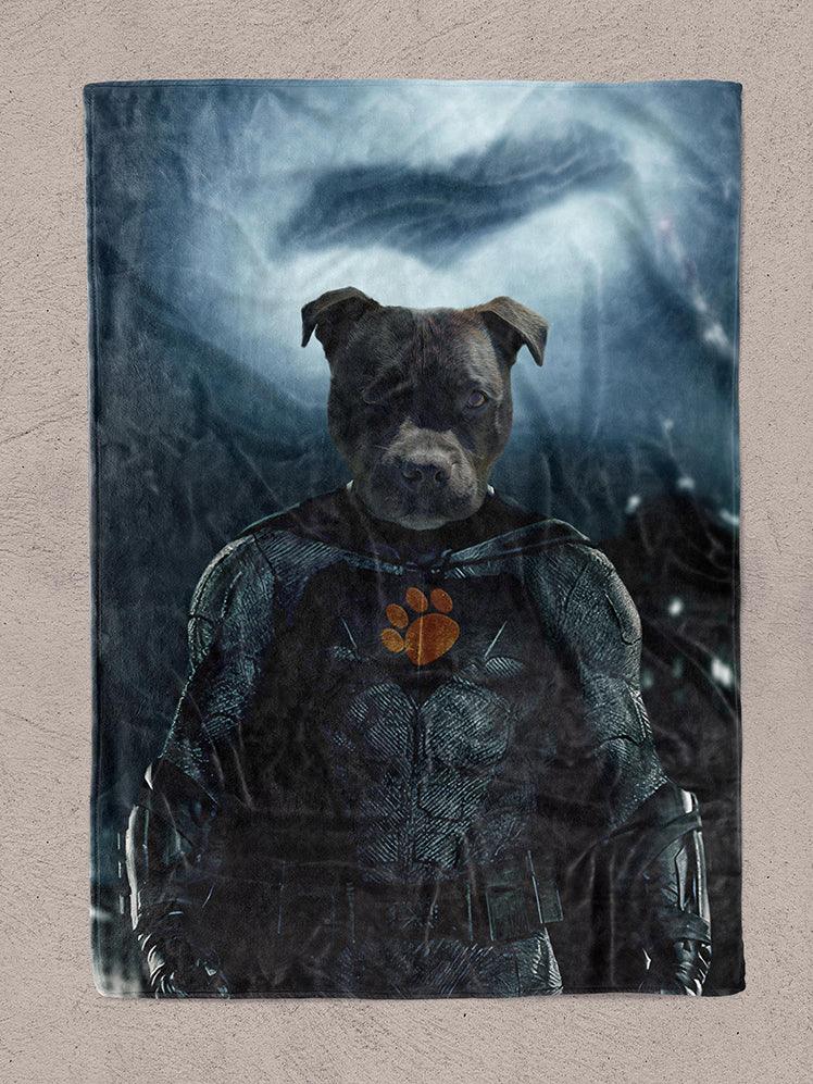 Batpaw - Custom Pet Blanket - NextGenPaws Pet Portraits
