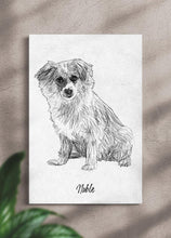 Load image into Gallery viewer, Pencil Sketch - Custom Pet Portrait - NextGenPaws Pet Portraits