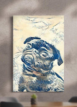 Load image into Gallery viewer, Japanese Waves - Custom Pet Portrait - NextGenPaws Pet Portraits