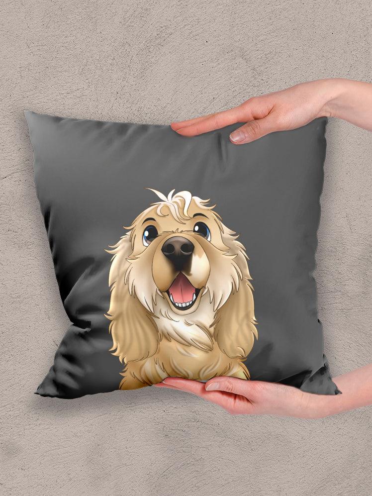 Cartoon Style - Custom Pet Pillow - NextGenPaws Pet Portraits